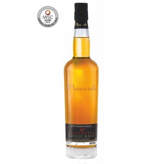 10th anniversary single malt whisky - limited edition